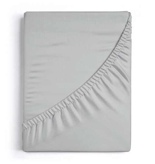 400 Thread Count Cotton Sateen Fitted Sheet in drop from 10 to 20 inches - Image 10