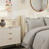 400 Thread Count 100% Cotton Sateen Ruffle Duvet Cover set - Image 7