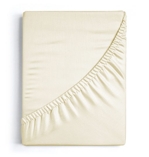 400 Thread Count Cotton Sateen Fitted Sheet in drop from 10 to 20 inches - Image 5