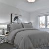 400 Thread Count 100% Cotton Sateen Ruffle Duvet Cover set - Image 9