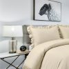 400 Thread Count 100% Cotton Sateen Ruffle Duvet Cover set - Image 5