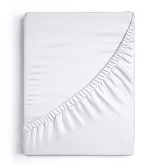 400 Thread Count Cotton Sateen Fitted Sheet in drop from 10 to 20 inches - Image 16