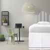 Dorm Room Single border Bed Skirt – Covers the Entire Long Side: Bed Skirt for Raised Dorm Room Beds - Image 6